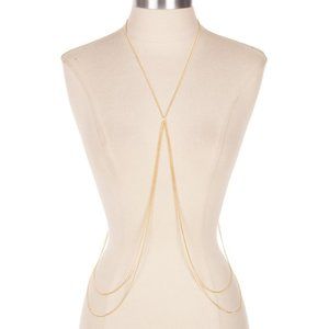 Double Drape Body Chain Jewelry